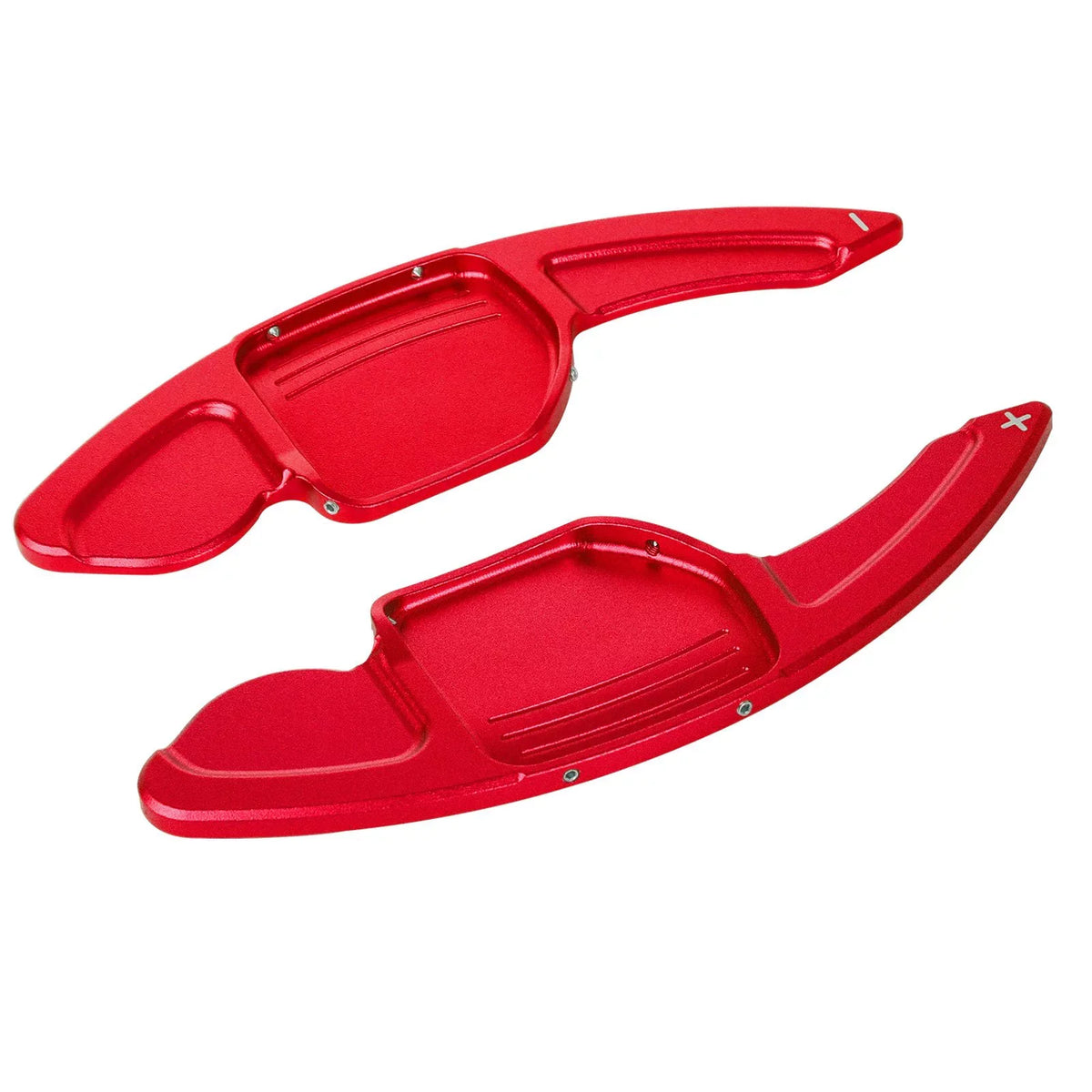 SQ5 Trim, S4 (Red) A6 A8 Xotic Aluminum S8 Cover RS3 A5 S7 Q5 Tech Wheel Shifter A4 CNC Q7 A3 Paddle Steering S6 A7 S5 RS6 S3 Alloy, Audi With Compatible Q3
