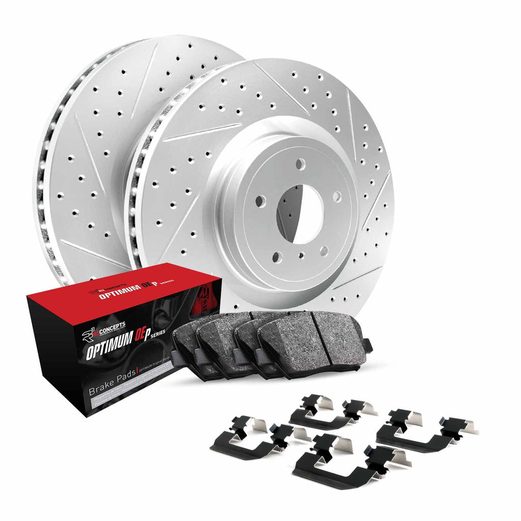 Pads| Brake Optimum OEp WBUH1-67031 Pads| Brake Kit Rotors Rotors Pads and Rotors Brakes |Front R1 and |Hardware Kit Front Brake Concepts and