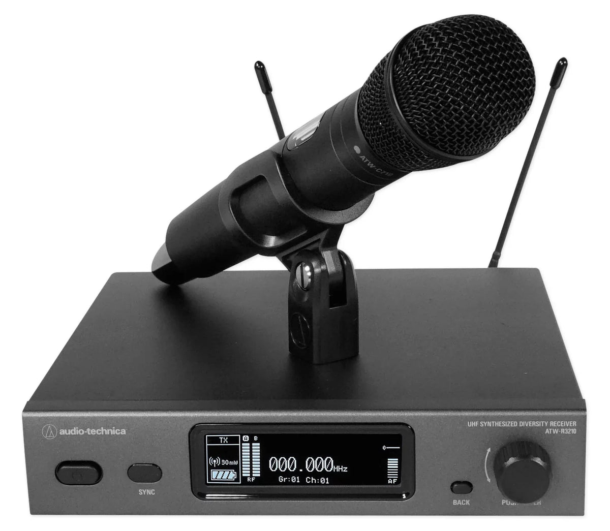 ATW-3212/C710DE2 Speaker Mic+Tower Audio Home Wireless Theater Handheld Technica