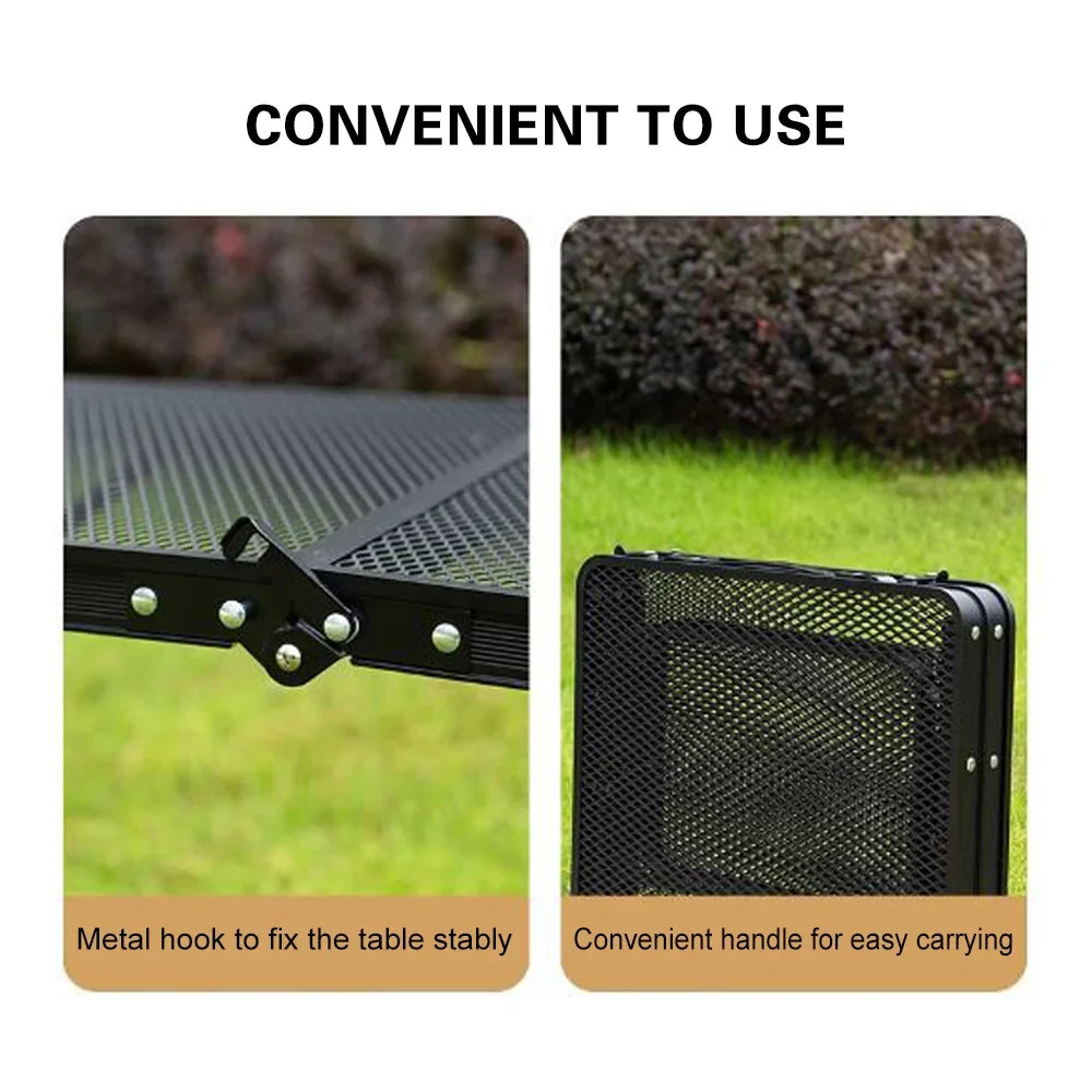 Dcenta Convenient Camping, Prep Table, Food Folding and for Ideal Compact, Picnics Station and
