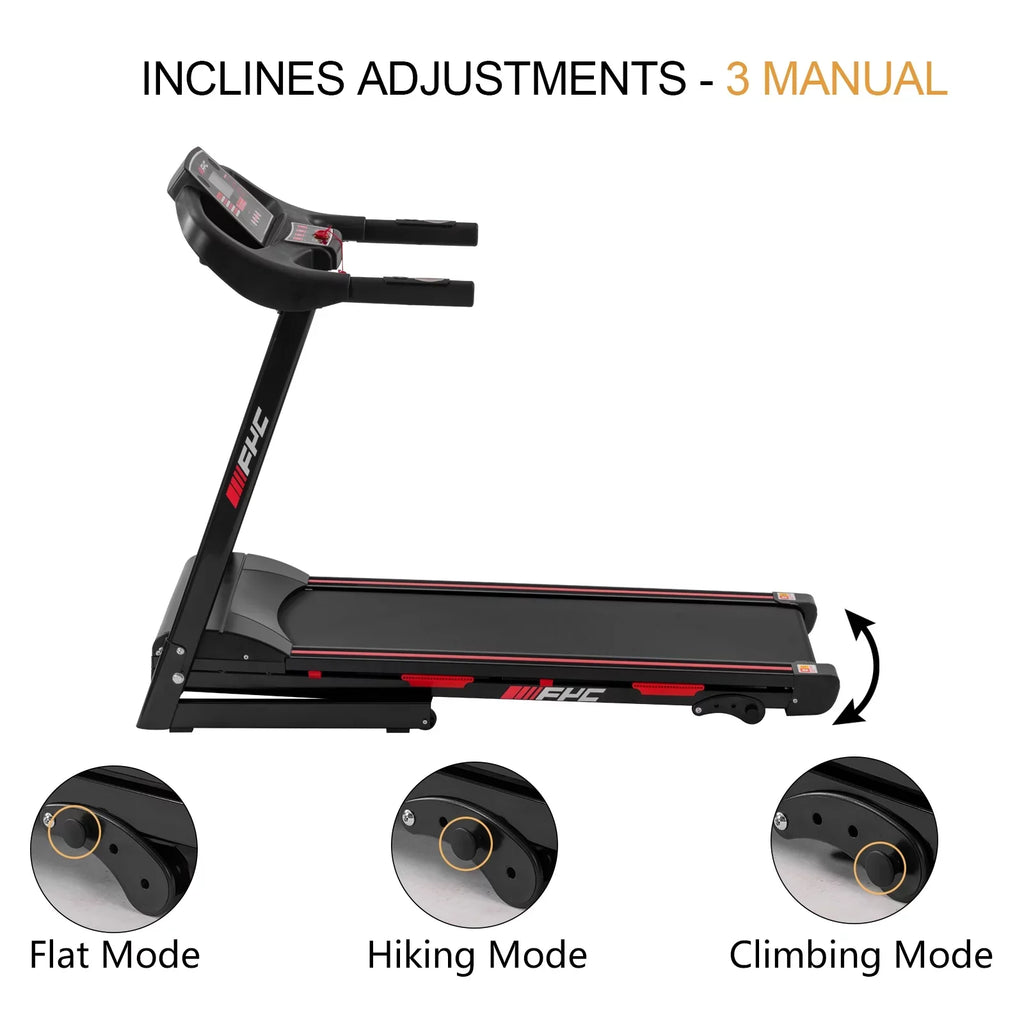 Incline/, Easily with - Speed 3.5HP Gym Capacity Home Electric LBS Exercise Max 330 Home Dcenta Foldable for Workout FYC Running Folding Weight Assembly, 16KM/H Treadmill Treadmill Machine