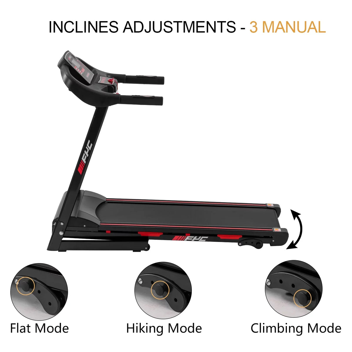 Incline/, Easily with - Speed 3.5HP Gym Capacity Home Electric LBS Exercise Max 330 Home Dcenta Foldable for Workout FYC Running Folding Weight Assembly, 16KM/H Treadmill Treadmill Machine