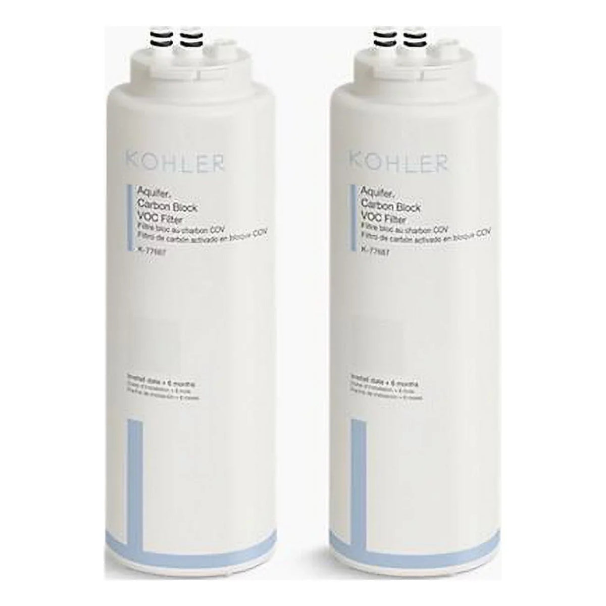 Kohler of K-77688-NA - Cartridges Filter Replacement 2 Pack