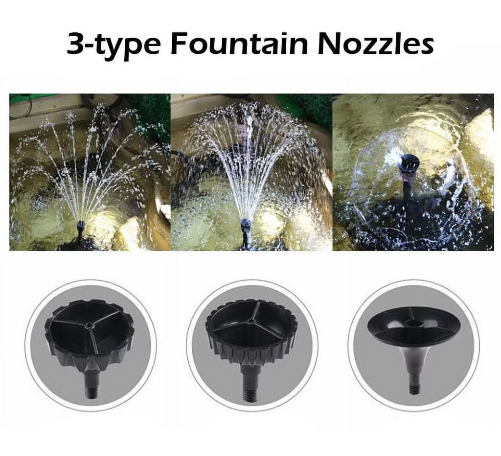 ALL System Kits IN CNZ Pond Sterilizer Filter Fountain Pump with ONE 13W 660GPH