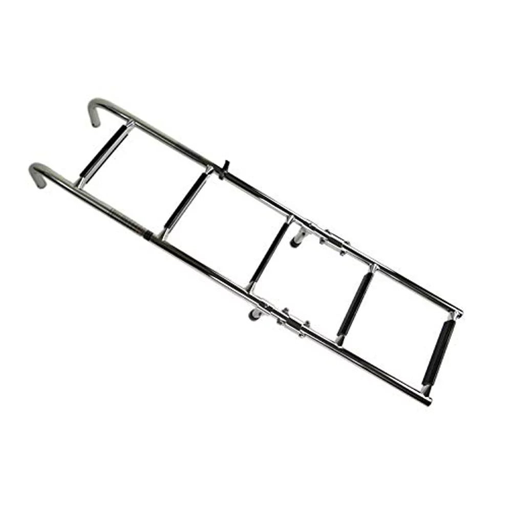 Boarding Steel Foldable Stainless Ladder Marine Boat City Marine 3+2 Yacht Steps Grade