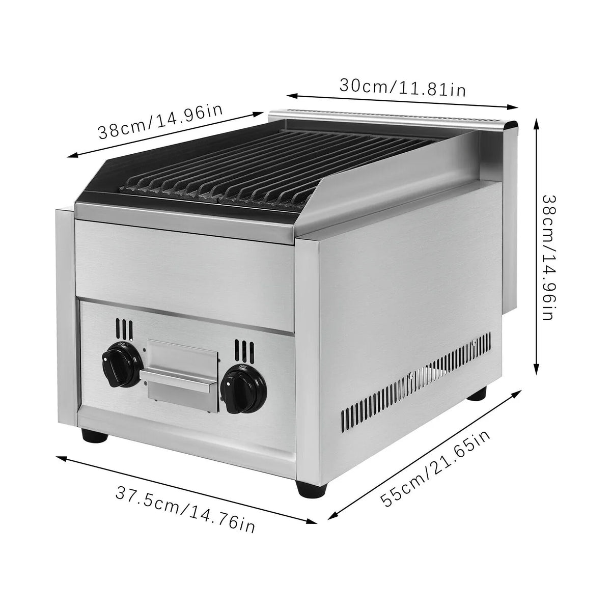 FY-977 Grill Built-in Gas Steel Intdoor Propane Grills Stainless Liquid exterior/