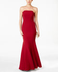 Stuart Jill Womens Evening Full Length Sleeveless Strapless Sheath outfit