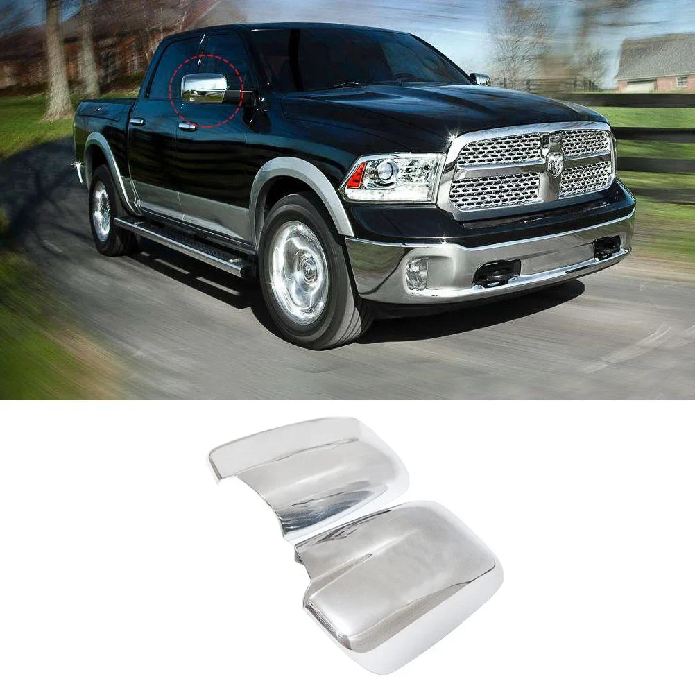 Covers 2009-2018 Mirror Hole Without Rear View 1500 Signal NINTE Turn Dodge RAM for Side