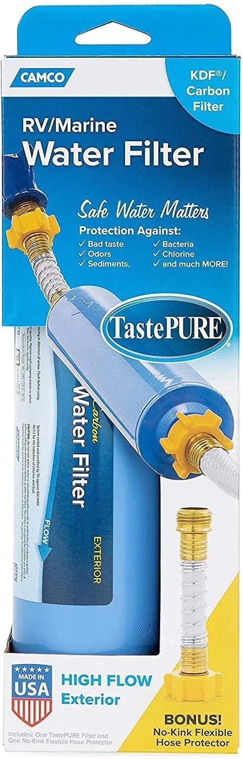 W/Guard liquid Filter Camco TASTEPURE