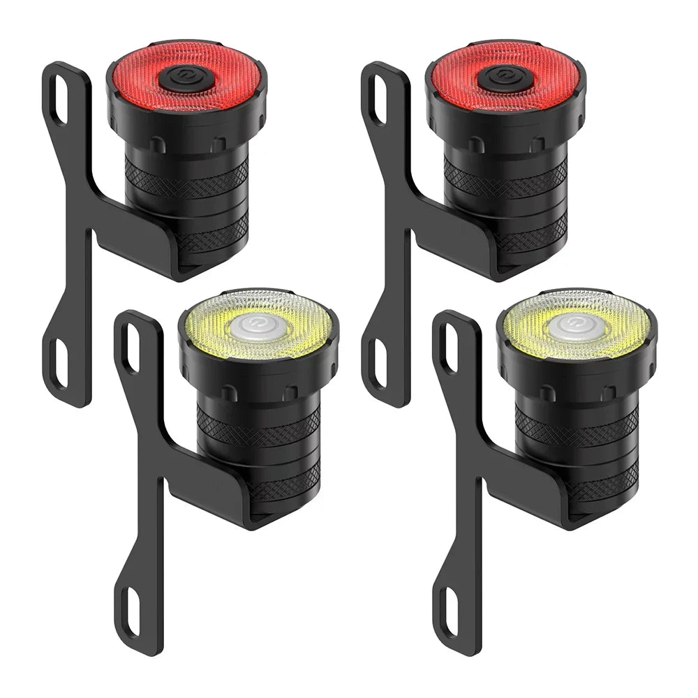 Front 4-in-1 Charging USB Skateboard and Rear Set with Cable Longboard Skateboard Rechargeable Carevas