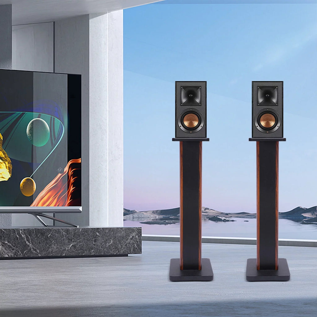 Speaker Home 2x28" Holder Studio Monitor Speaker Theater Multimedia Stands Stand