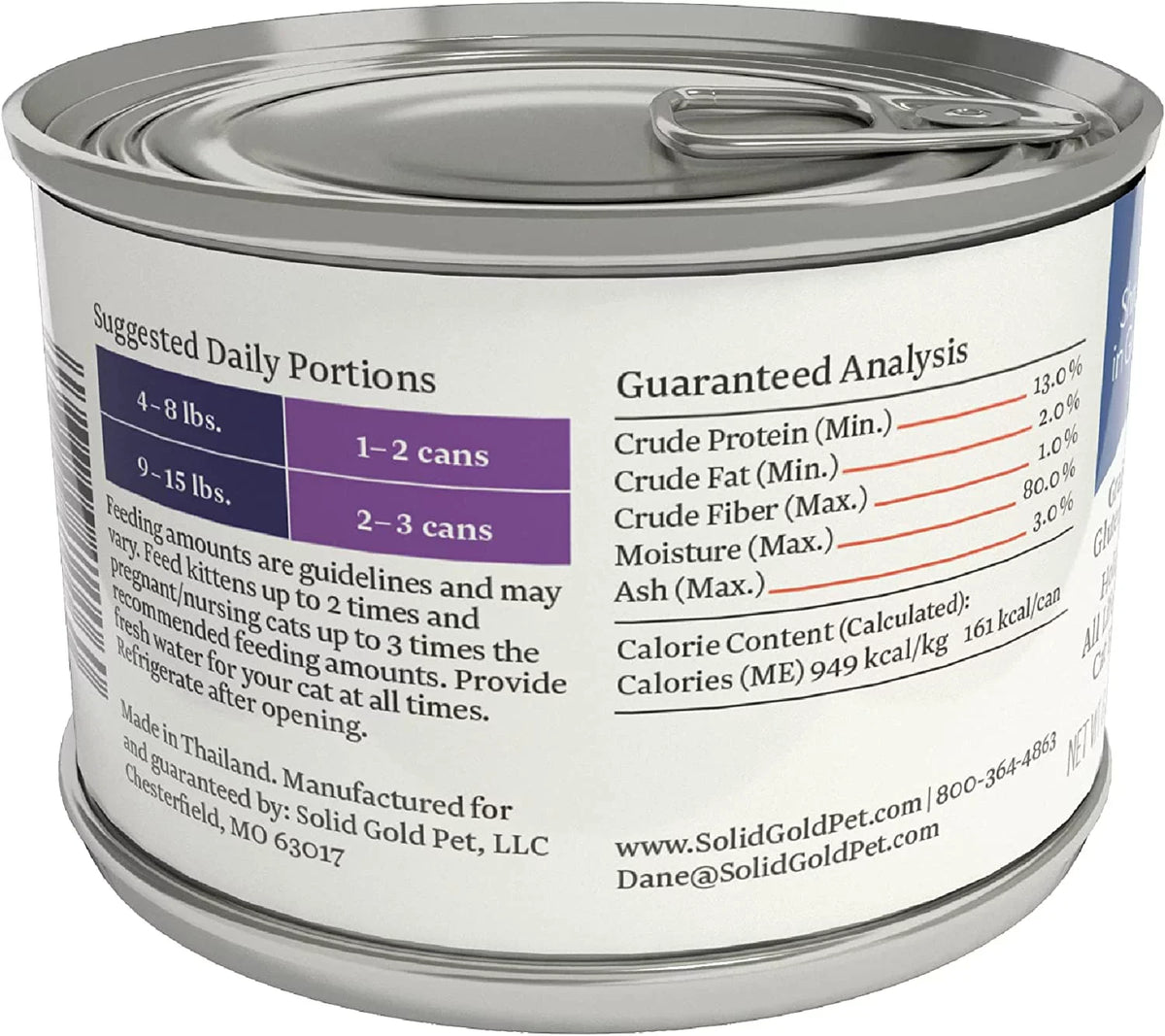 Cats for Shreds Grain Protein, Wet - Gold Real with - Amino Solid Gravy Superfood, Food - Gluten Canned Vitamins, Free with Gravy Shreds 16ct/6oz Acids & Can Fish Minerals Tuna in Cat - &