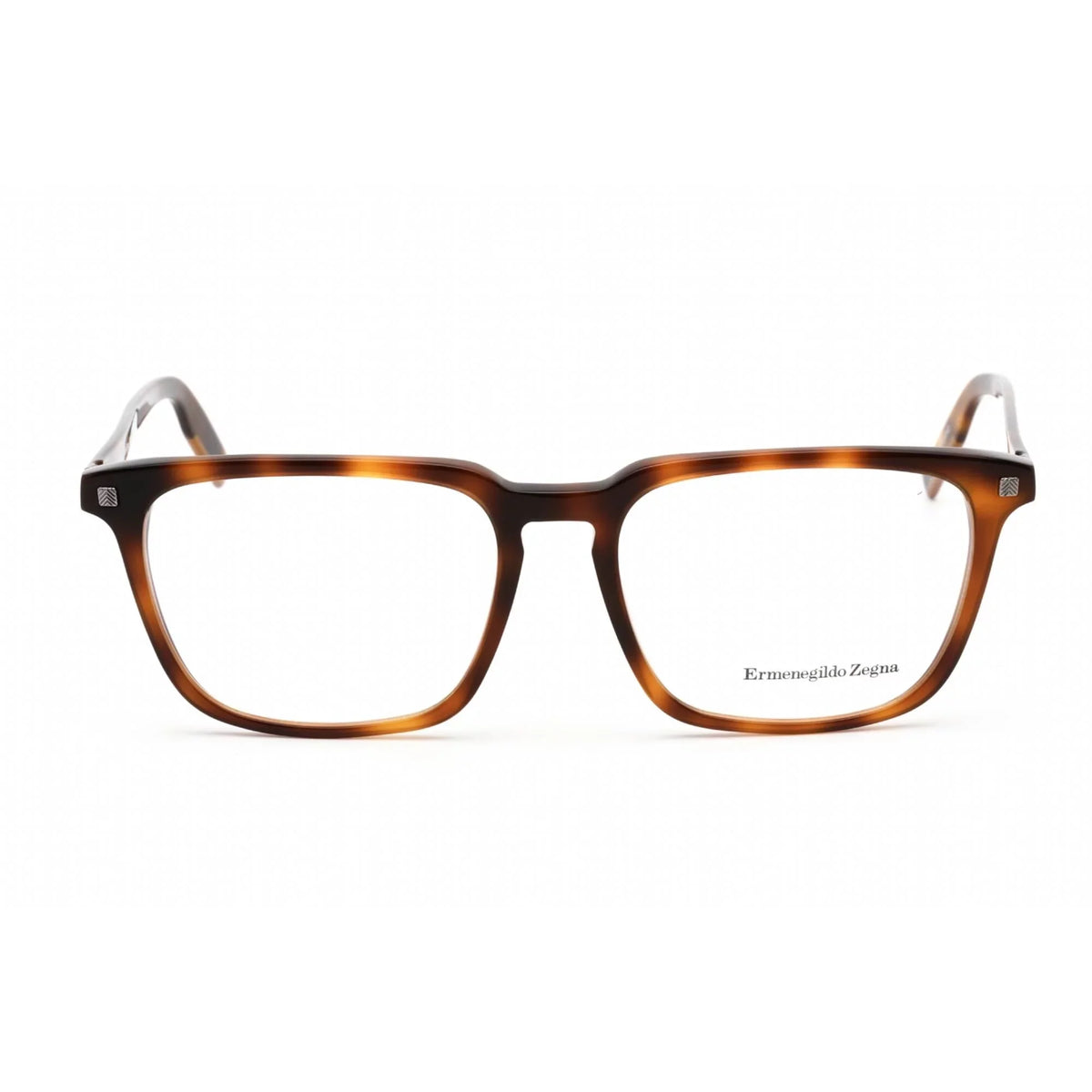 Rim Ermenegildo EZ5201 Havana Eyeglasses Dark Rectangle Full Zegna