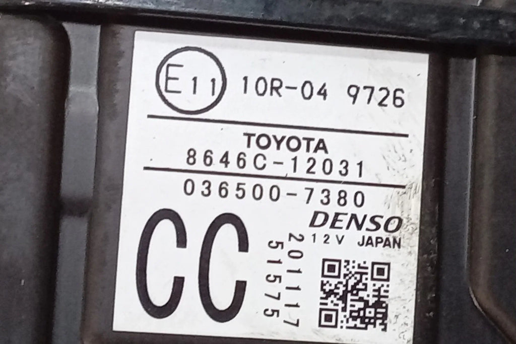8646C12031 (Good) Lane OEM Toyota Front Windshield Pre-Owned Corolla Departure 2021 Camera