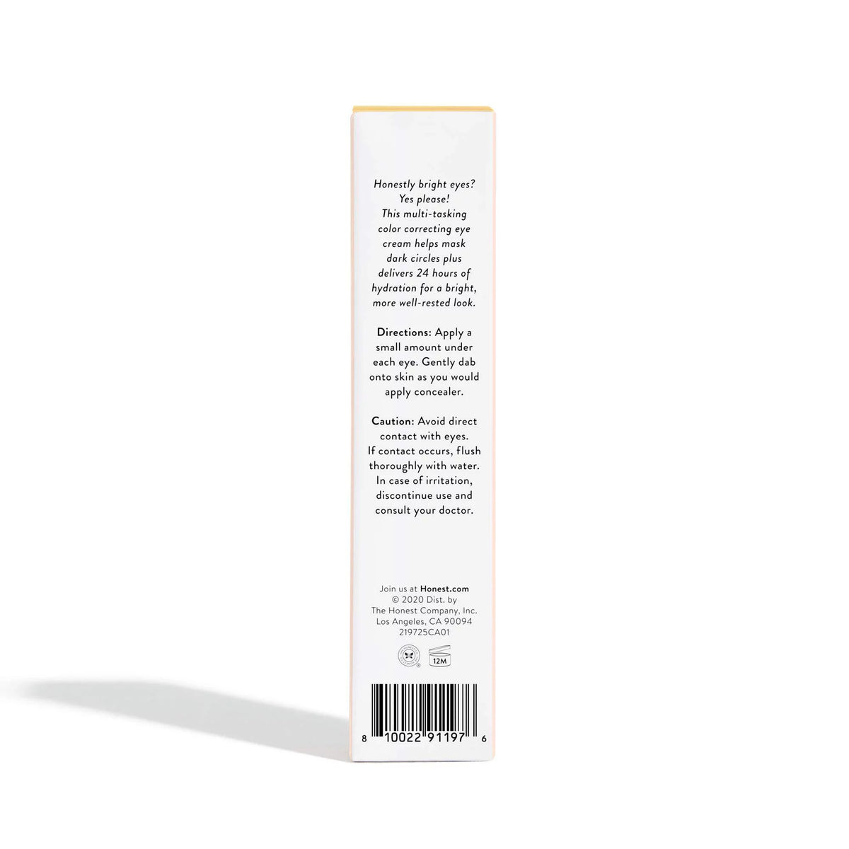 Bright Sandstone Honestly Eyes Cream Eye Tinted -