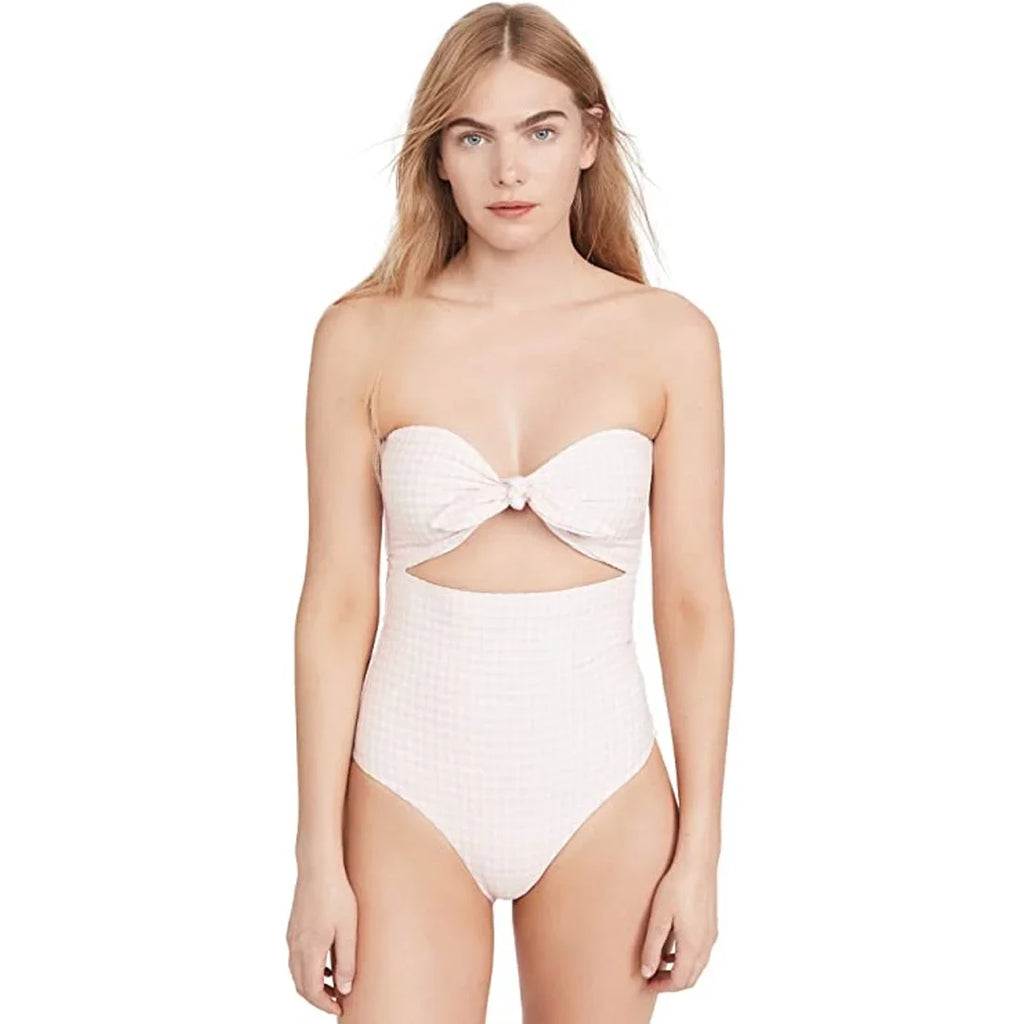 Gingham Onia Medium Cradle Women's One Piece, Pink, Marie