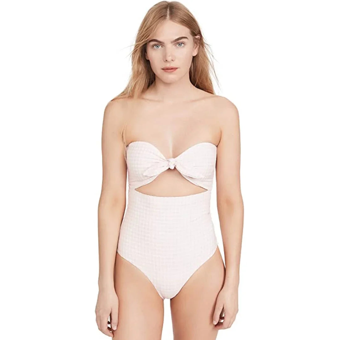 Gingham Onia Medium Cradle Women's One Piece, Pink, Marie