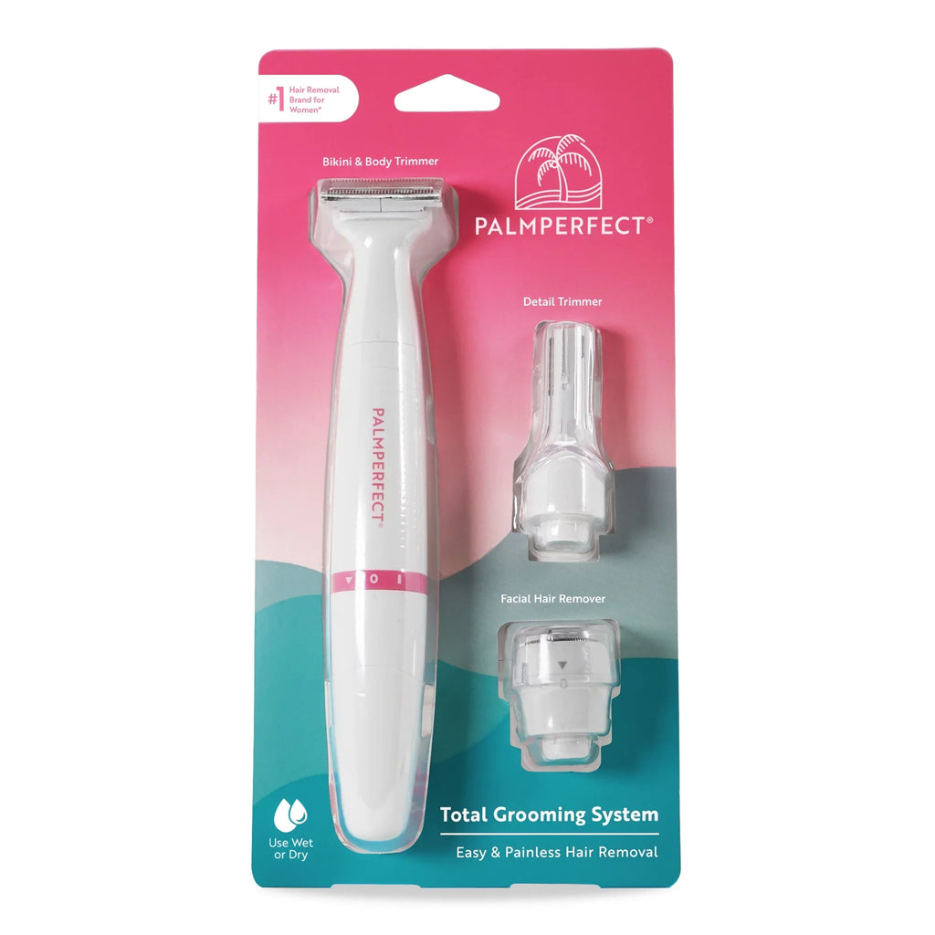 liquid Total Shaver Resistant, Heads, Electric Grooming System, 3 PALMPERFECT Interchangeable Female