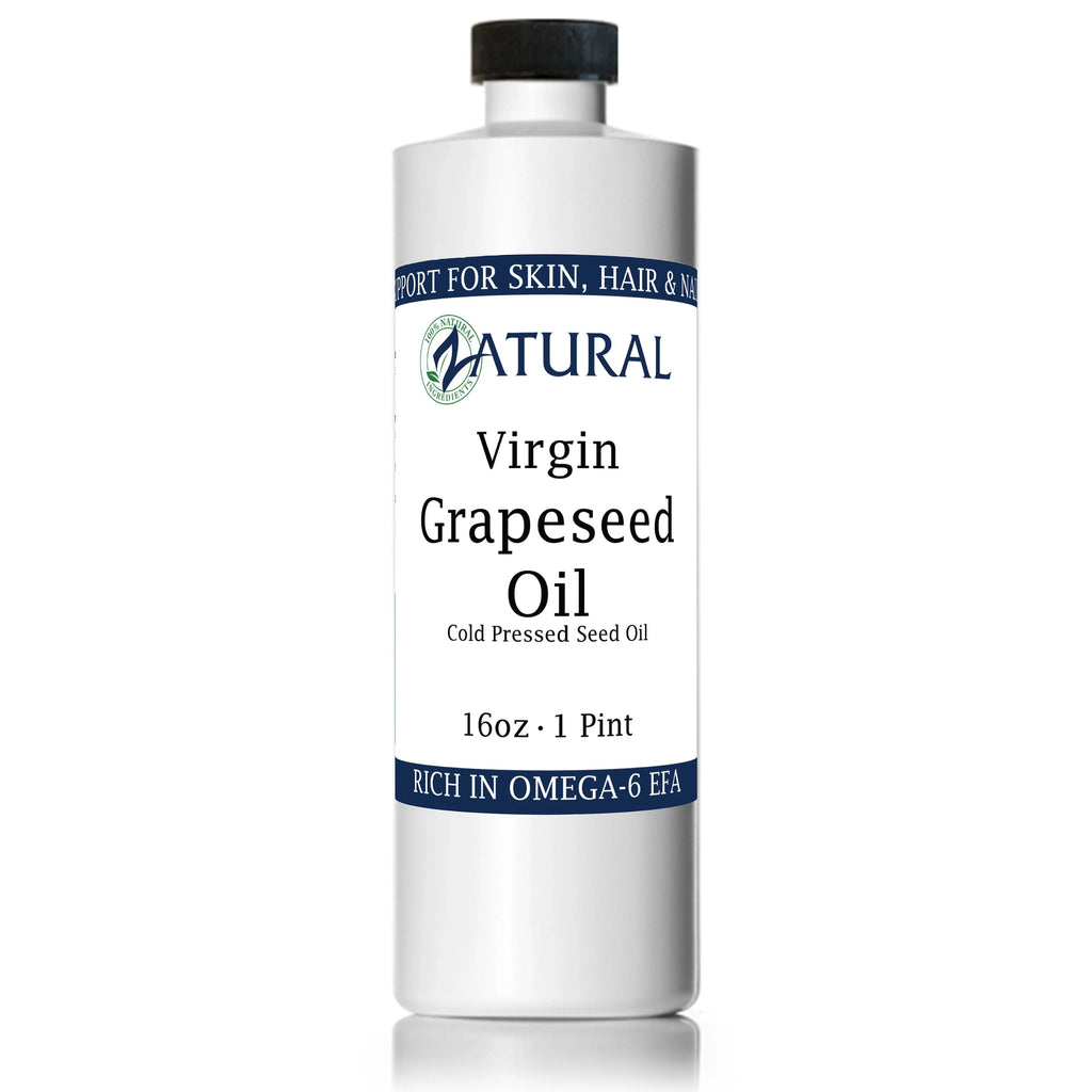 Virgin, (1 Seed Gallon)) 100% Ounce Pure Grape Undiluted, Pressed, GrapeSeed Oil-Cold (128 Oil