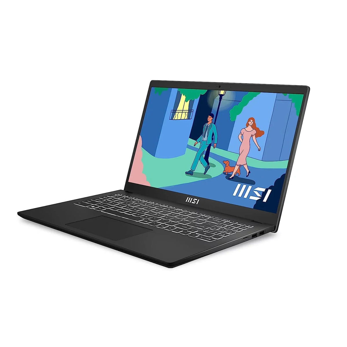 Intel 15 MSI 1920x1080 DDR4 i7-1255U Restored Laptop 16GB 9S7-15H112-016 11 FHD Modern 15.6" Graphics B12M Iris (Refurbished) Xe 512GB Home SSD Windows Core