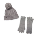 Gray Accessories One Set Women's Gloves dimension New & Cable Kate Heather Beanie Spade York