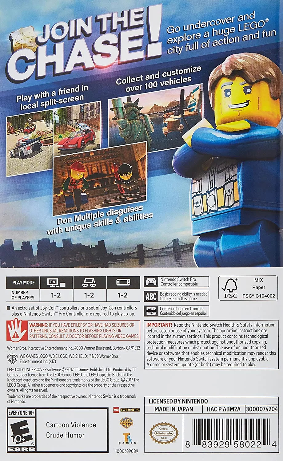 Undercover (Other) Lego City