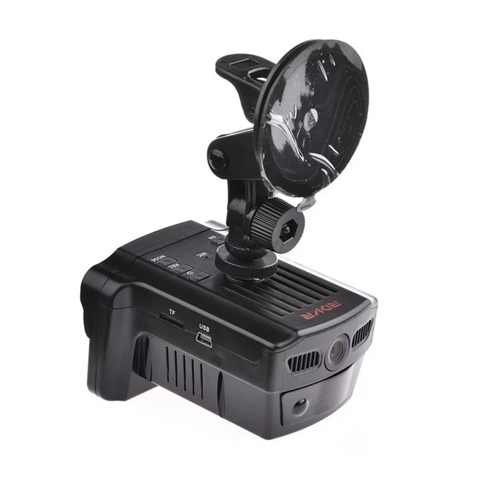 Cam 140° Car and Dashboard Car DVR 1080P Camera Car Angle 2-in-1 Dash Detector Radars moobody camera Speed Wide Recorder