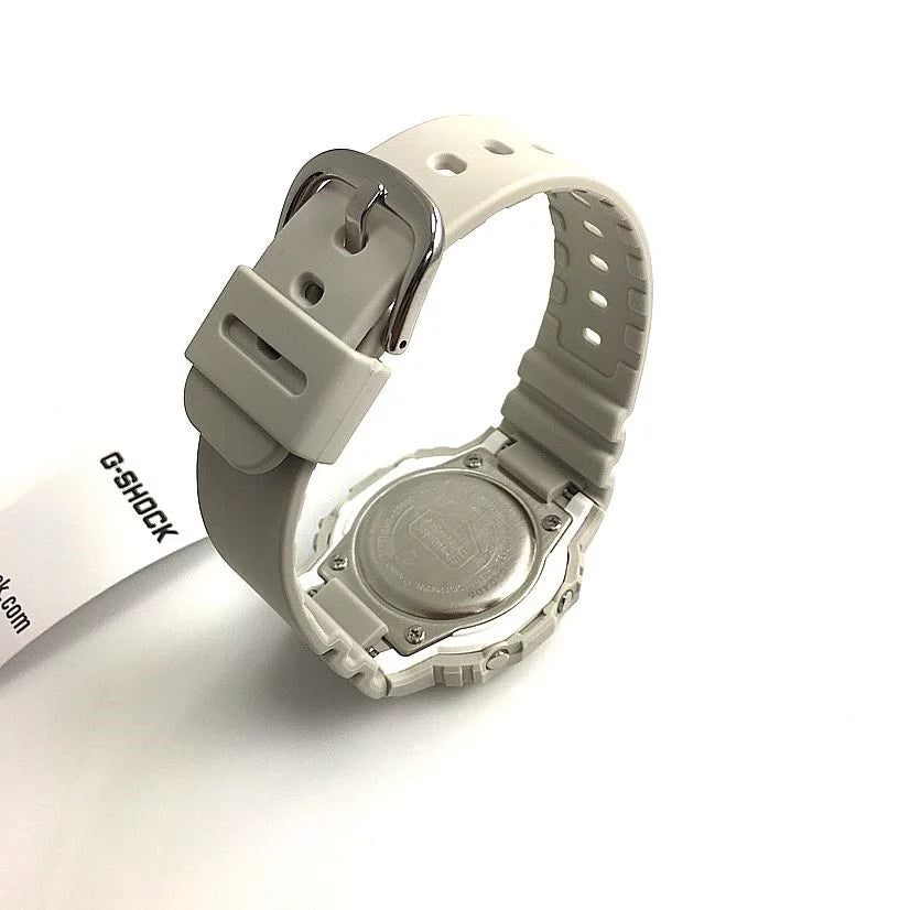 Classic White Gold G-Shock Casio Digital Women's Watch GMDS5600-8