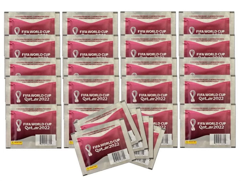 per 2022 25 CUP pack) - stickers QATAR FIFA PANINI WORLD packs (5