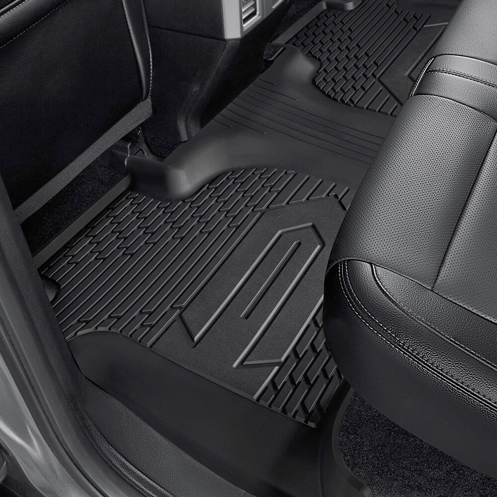 Chevrolet 2500HD/3500HD Crew Double Mats & Storage) for Lasfit Cab, Storage, Silverado/GMC Fit 1500 Plastic Without Cab 2019-2022 (Don't 2020-2022 Floor Sierra