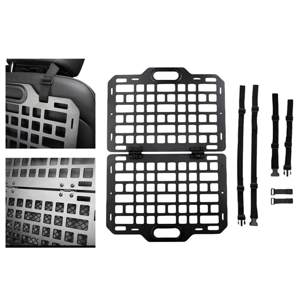 Storage BAOSITY Panel Seat Seat Organizer Auto Modular Auto Panel Truck Molle for Back Parts Plate Car Seatback Hanging Automotive