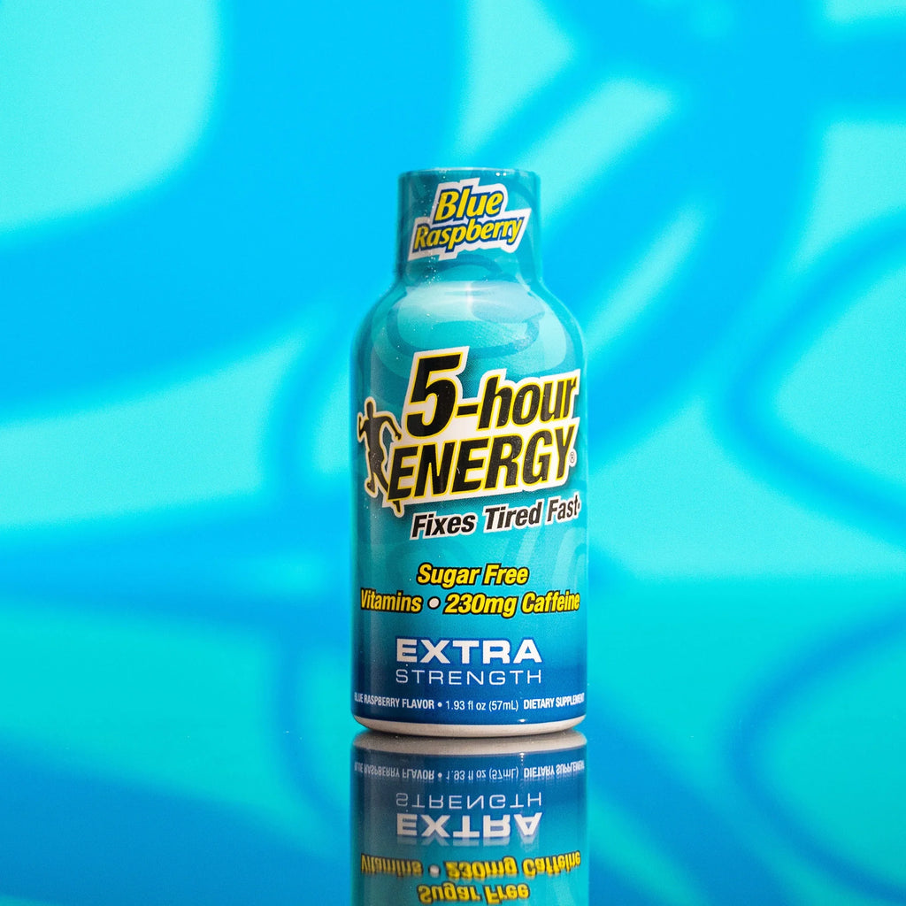 ENERGY Shot, Strength, 12 Extra Blue Count Raspberry, 5-hour