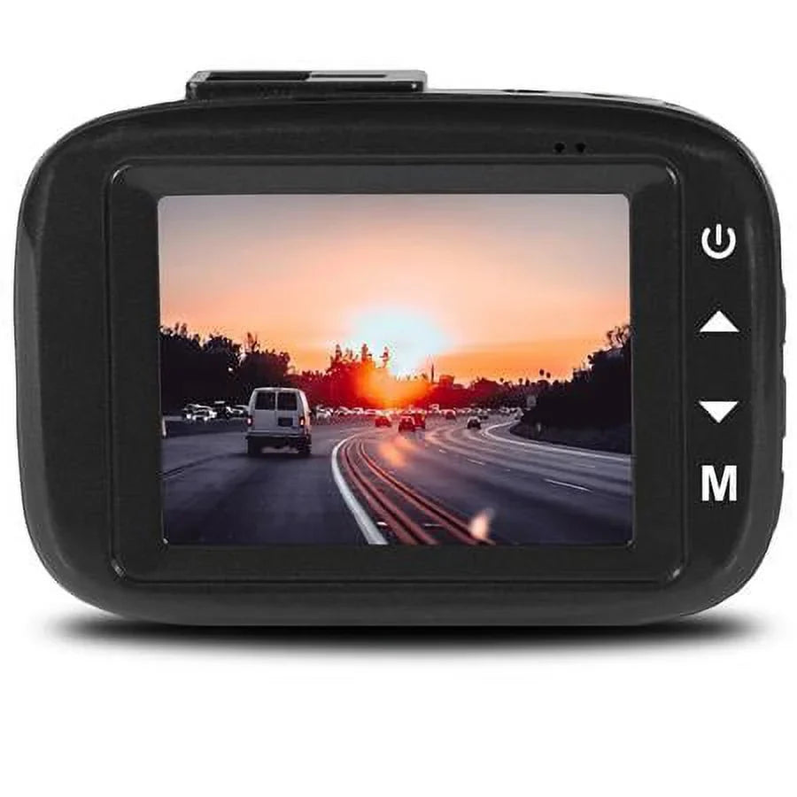 LCD Dash 2.2" Full Screen 12MP Cam, Black HD MNCD250
