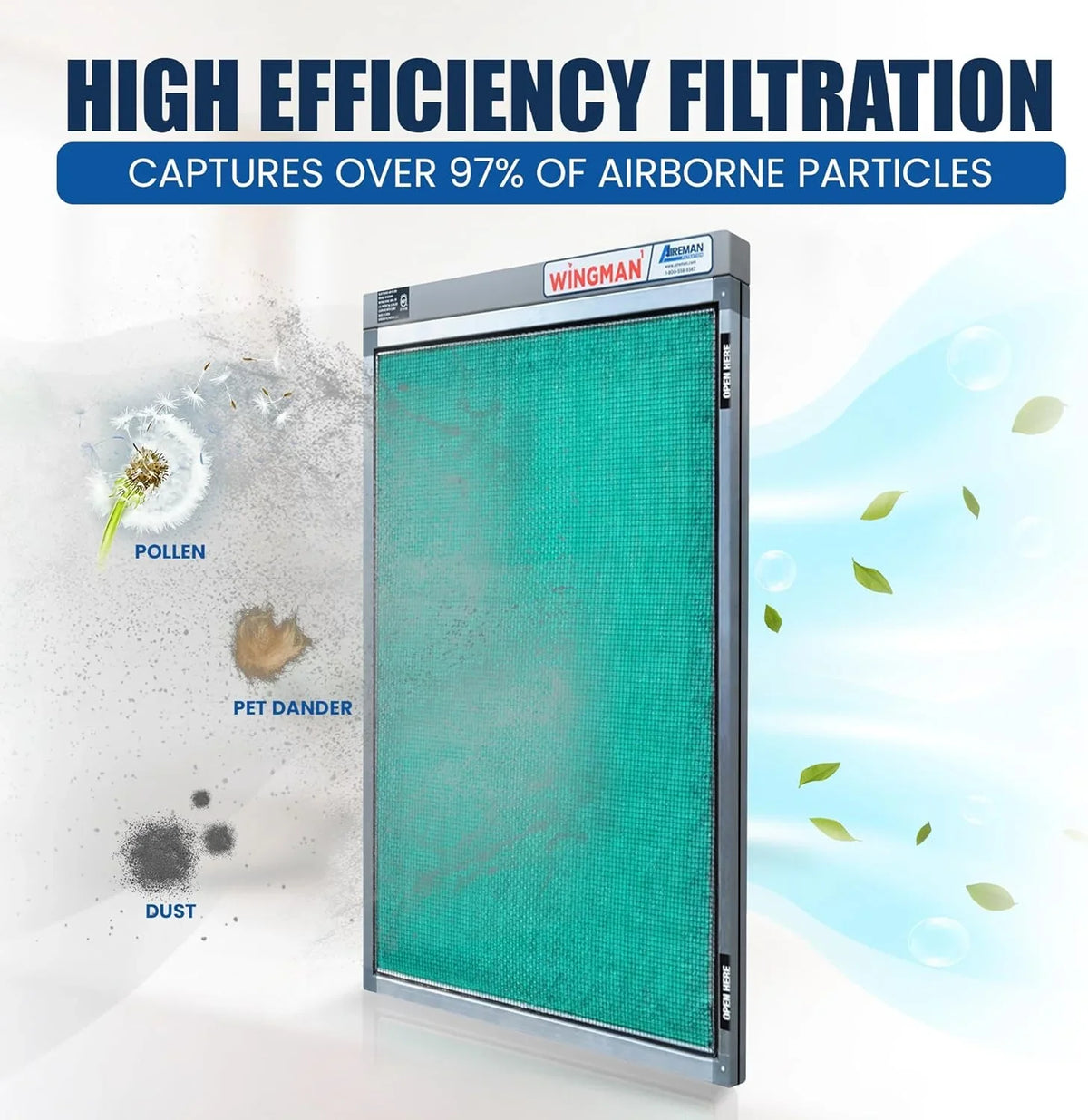 '- Pads Air For - Air With Air 14X25x1 Filter Electronic House Purifier Conditioner Easy 1-Yr Homeowner Replacement Filters Supply Of - Return, Heater, HVAC, Filters Installed Furnace Air -