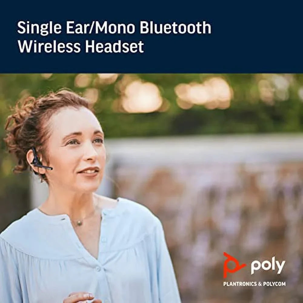 Noise to - more Voyager with - to Zoom Plantronics 5200 your Teams, & Compatible Headset PC - Works Bluetooth USB-A (Poly) and/or connect - Single-Ear - Mac UC Canceling (Monaural)