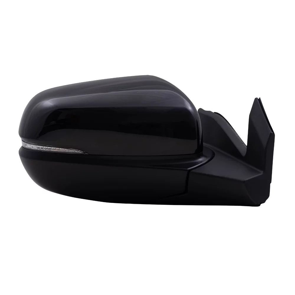 Heat-Signal Right Power Match Black Door To Mirror Dimming-Side Brock Assembly Camera Driver With Passenger View Replacement Left Manual Paint Memory-Auto Aftermarket Folding Without