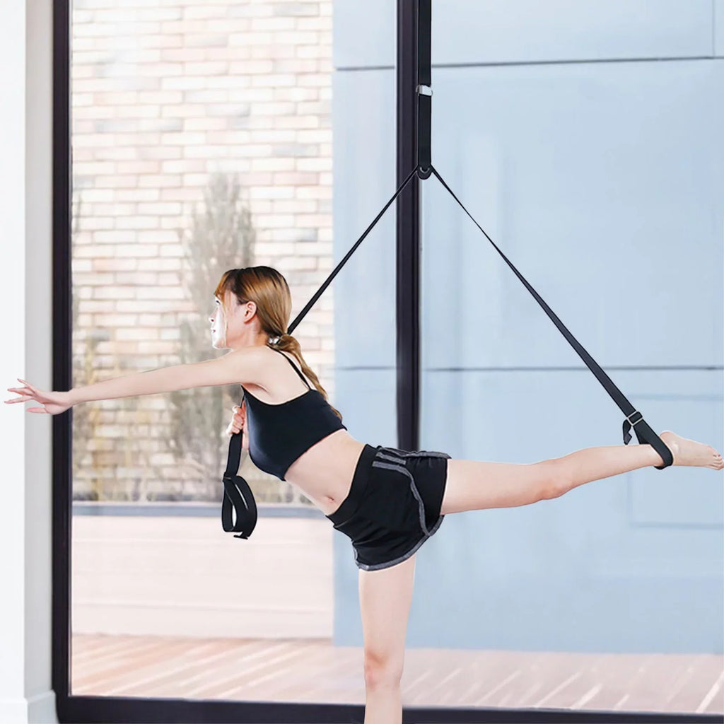Flexibility Strap Stretching Leg Leg Trainer Leg Gymnastics or Premium Door PMUYBHF Equipment & Sport Any Stretcher Door Stretching for Cheer Dance Ballet Great Flexibility Stretcher,