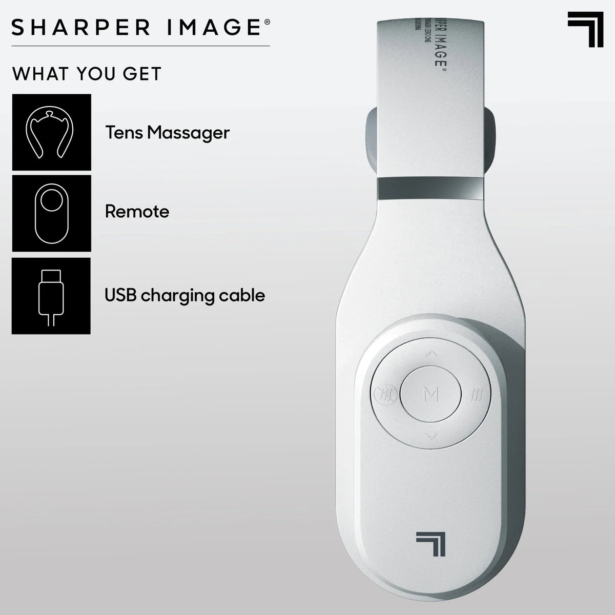 Heat & Battery Life 3 & Intensity Image® Massage Neck Soothing Therapy Hour 4 Muscle Pain 15 USB With Levels, Stimulator Remote, with Tens Rechargeable, Relief Modes Wireless Sharper
