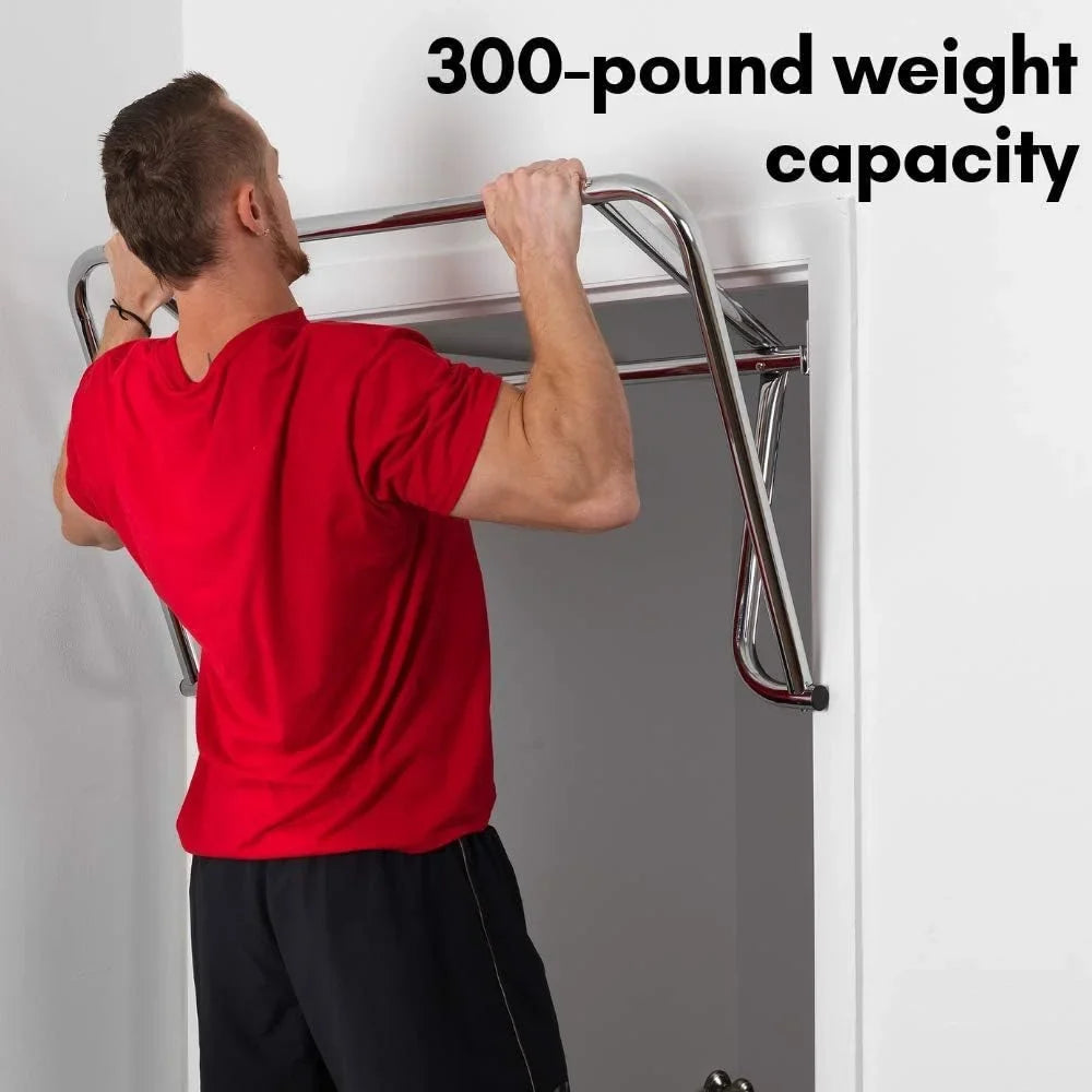 For Mount, Pull Home Door Strength Gym With Pull-Up Bar Doorway Door Secure Bars, 300Lbs Bar Capacity Training Up For Exercise Bar, Adjustable Up Frame,