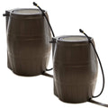 BPA FCMP 50-Gallon liquid Barrel, Rain Brown Free (2 exterior Home Pack)