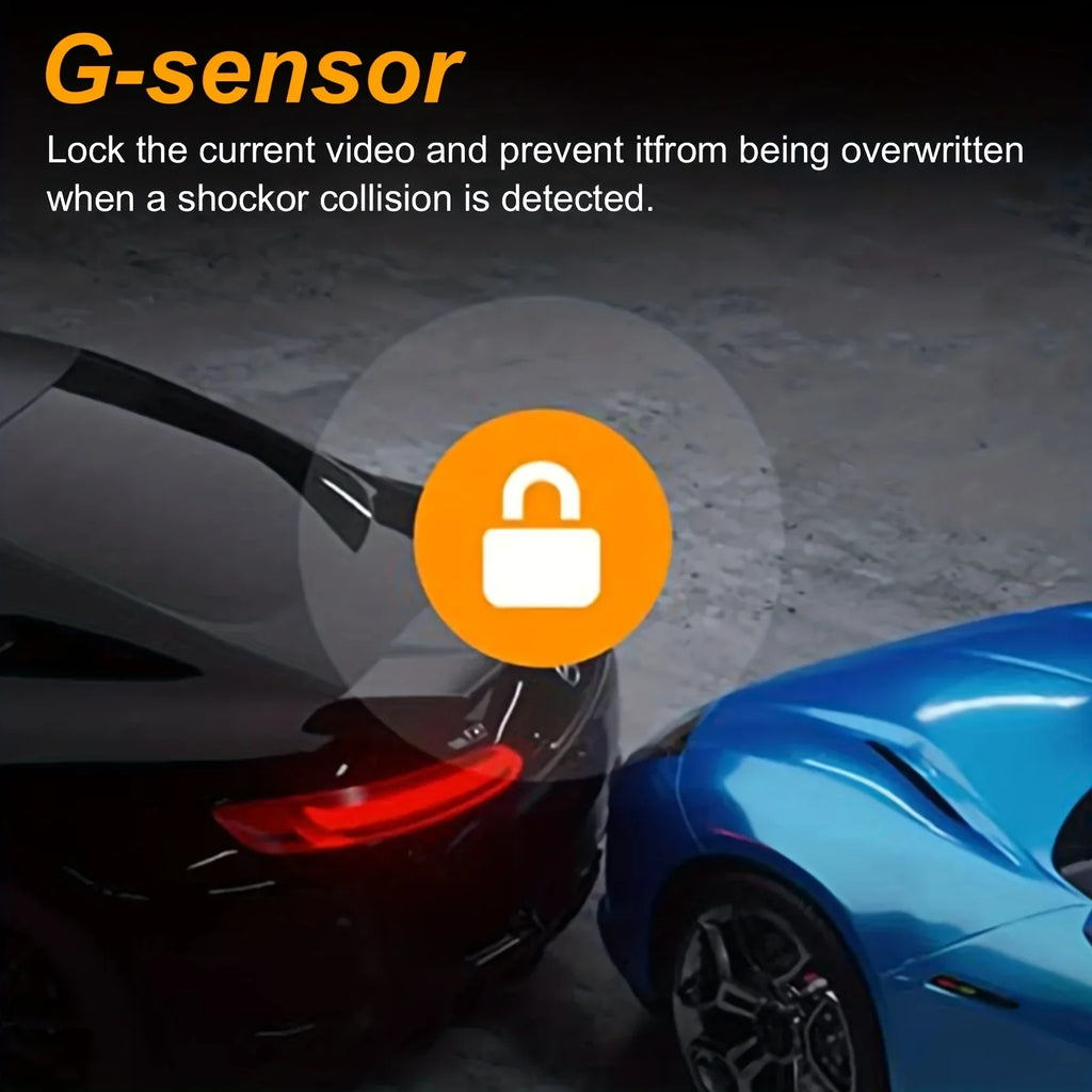 32G 1080P, G Inside Dash Dash Card, Vision Car Front DVR SD And High Cam Night Loop 3.16inch Recording Definition Camera Angle Wide With Sensor