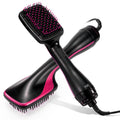 | One-Step Detangle, Smooth and Styler Hair(Black) Hair and Dry, Dryer