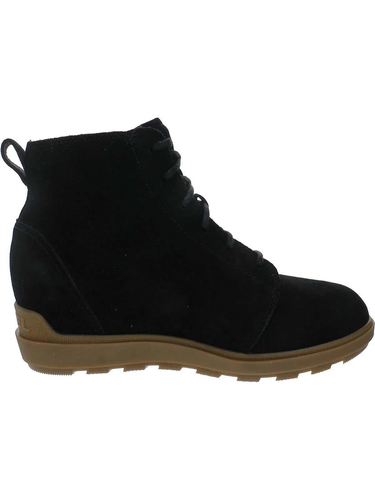 Sorel Lace-Up Suede Womens Booties