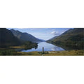 '- Panoramic view angle Poster 36 12 a near monument by Loch of Images lake x Highlands Panoramic Images Glenfinnan Region High Shiel Monument a Print Scotland