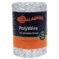 Polywire, Ultra G62004 Quantity Gallagher Electric - Fence 1/16-In. 656-Ft. 1 White, x
