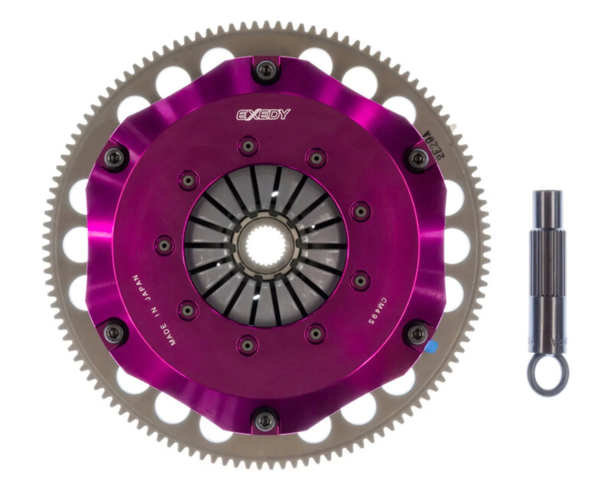 L4 RSX Acura Clutch Compe-R Twin Hyper Rigid Cerametallic 2002-2006 Disc Exedy