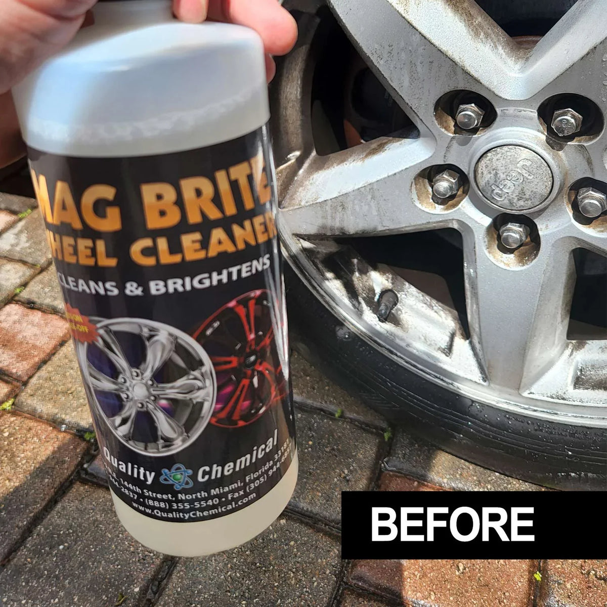 Wheel Gallon case Mag Rim Acid Cleaner 2 / Brite and
