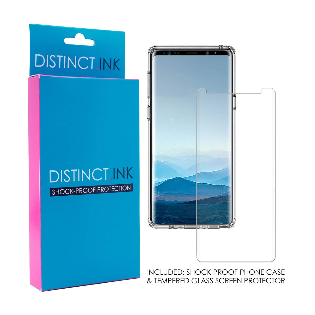 Shockproof Cancer Screen Protector for Over TPU Ribbon Glass Bumper Tempered Hybrid - Acrylic - Faith Fear Case Clear Note - 9 Back DistinctInk Galaxy Pink