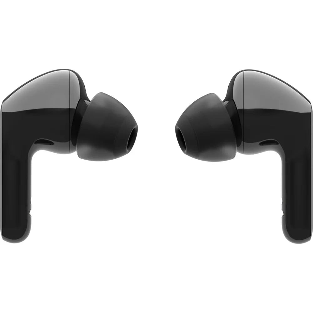 Compatible, Earbuds Free Bluetooth and TONE Noise Wireless Microphone Dual Office, Android Charging FN5W Meridian Reduction, with Open Wireless Sound, Work/Home - Box True for iPhone LG Black