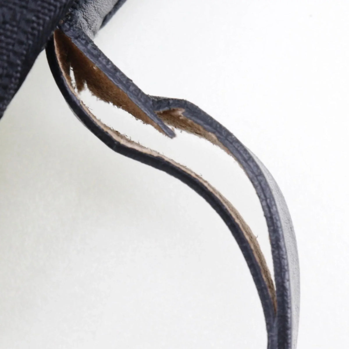 x Gancini Ferragamo Black 2779 Pre-Owned Leather Canvas (Fair) Bag Salvatore One Ladies AB-21 Shoulder
